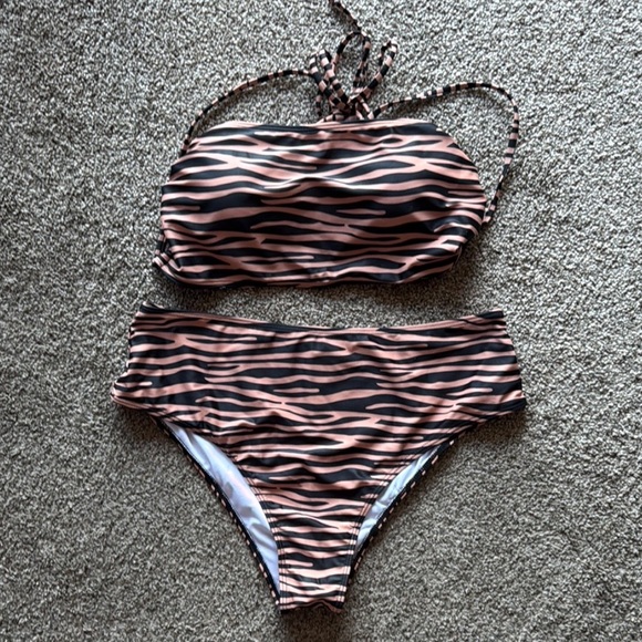SHEIN Other - Tiger Print Bikini